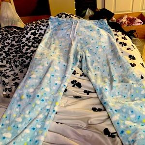 plush pj pants
